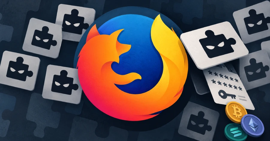 16 Malicious Firefox Extensions Pose as Rabby and OKX Wallets to Steal Recovery Phrases